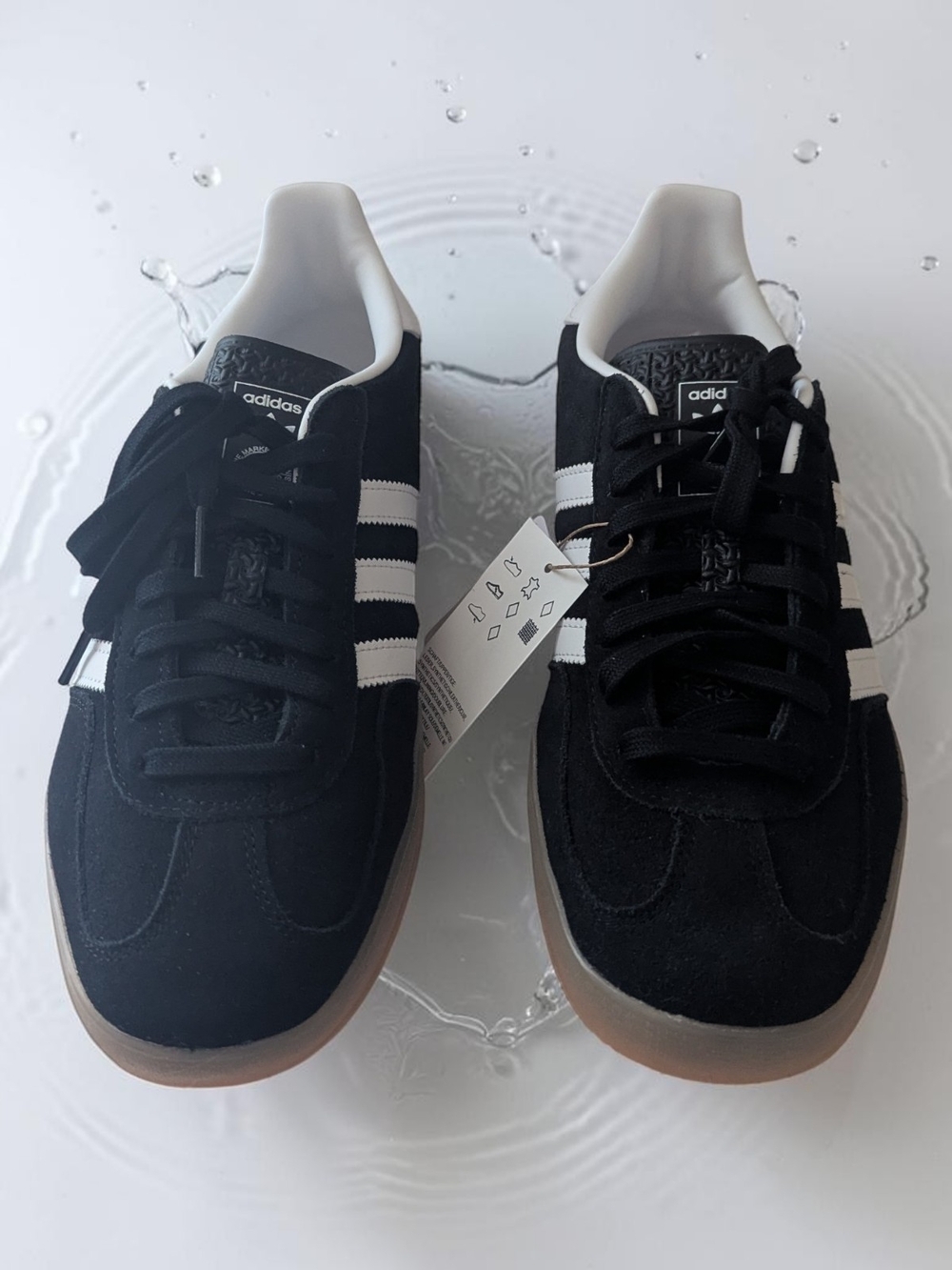 Adidas Gazelle Indoor Core Black White Gum Men's Sneaker J12060 Size 11.5 - Picture 3 of 8